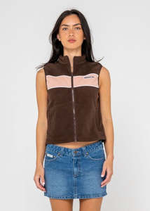 Rusty - Bless Up Polar Fleece Vest