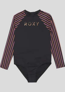 Kids 1: Roxy - Active stripe RG Onesie