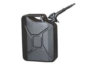 Off Road: 20L Black Jerry Can w/ Spout Kit - By Front Runner