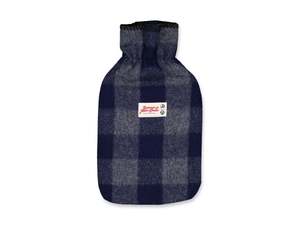 Swanndri Feldon Shelter: Hot Water Bottle - Grey Blue Check - By Feldon Shelter & Swanndri