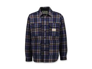 Swanndri Feldon Shelter: Wool Camp Shacket - Trail Check - By Feldon Shelter & Swanndri