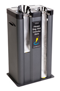 Products: Charcoal Wet Umbrella Wrapper wet-umbrella-baggers
