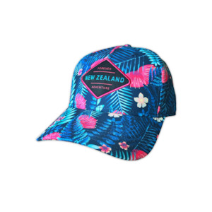 Clothing: Cap - Ferns and Flowers