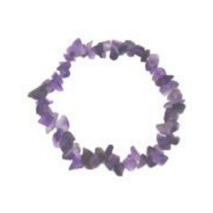 Amethyst Chip Bracelet