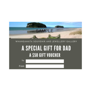 Gifts For Him: Fathers Day Gift Voucher