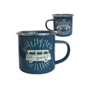 Gifts For Him: Tin Mug - Kombi