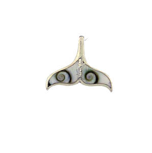 Cats Eye Pendants: Cats Eye Pendant Whale Tail