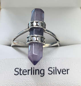 Amethyst Point Ring
