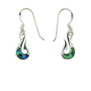 Jewellery: Paua earring hook