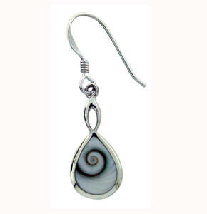 Earrings: Earring Spiral Cats-eye