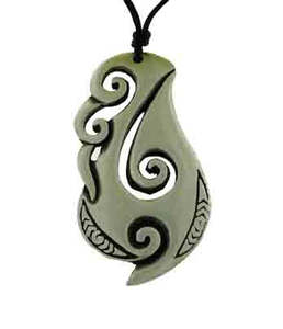 Jewellery: Pewter Pendant Hook with Spirals