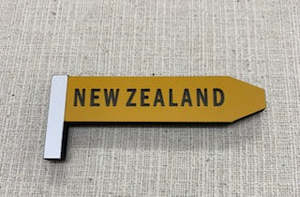 Fridge Magnets: Sign Magnet - New Zealand
