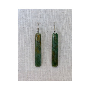 Earrings: NZ Pounamu Roimata (Drop) Earrings