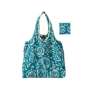 New Arrivals: Packable Shopper Bag - Kōwhaiwhai Design
