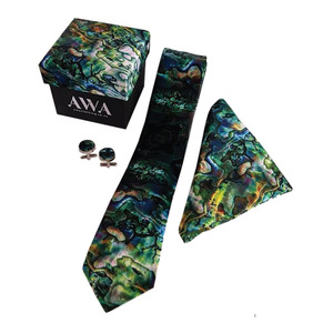 New Arrivals: Boxed Tie Set - Paua
