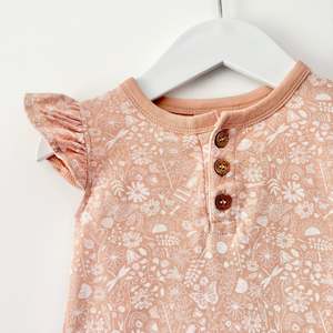 New Additions: Aster & Oak Flutter Bodysuit, 3-6m