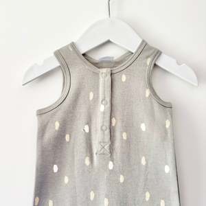 New Additions: Teeny Weeny Sage Playsuit, 0-3m (NEW)