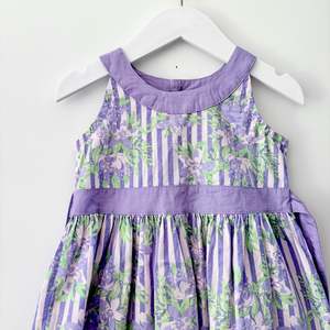 Lilys Top Picks: Lavender Stripe Dress, Size 2