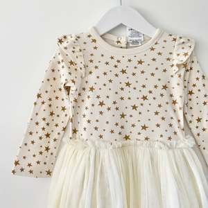 Christmas Outfits: Aster & Oak Star Tutu Dress, Size 1-2