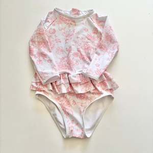 Arabella & Rose Floral Swimsuit, Size 7