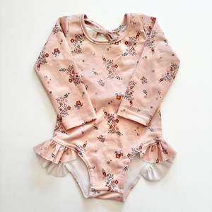 Floral Swimsuit, 6-12m