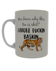 Copy of You know why this tea is shit? Carole  fucking Baskin