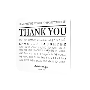 It means the world to have you here