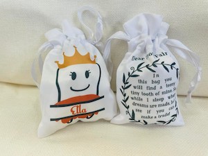 Tooth Fairy Bag: Tutu & Crown Tooth Fairy