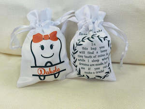 Tooth Fairy Bag: Bow Tooth Fairy
