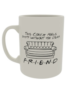 Friends: This couch feels empty without you dear
