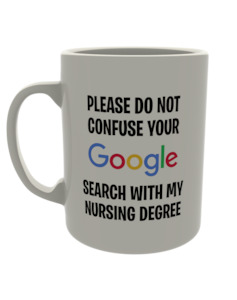 Don't confuse your google search with my ______ degree