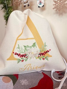 Christmas 1: Floral Letter Sack