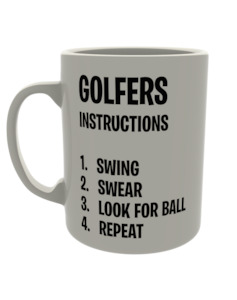 Golfers Instructions