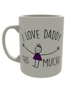 Fathers Day 1: I love daddy this much