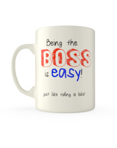 Popular Mugs: Being the Boss is easy!