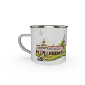 Enamel Mugs: City of Dunedin - Enamel Mug