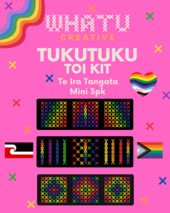Tukutuku Toi Kit: Te Ira Tangata Mini 3pk