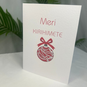 Gifting: Card - Meri Kirihimete