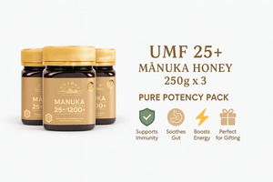 Umf25 Mg1200: UMF 25+ Mānuka Honey Pure Potency Pack