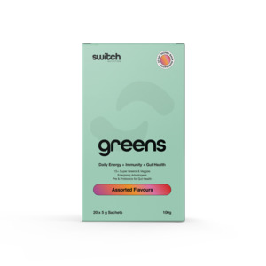 Products: Switch Nutrition Greens Sachets