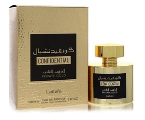 Men's Fragrance: Confidential Private Gold by Lattafa, EDP