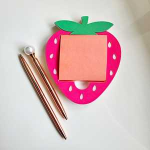 Strawberry Sticky Note Holder