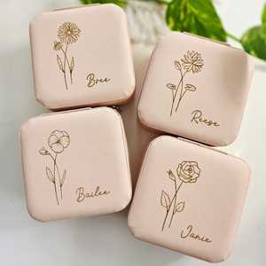 Personalised Travel Jewellery Box