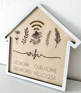 Accessories: Wildflower Home Wi-Fi Sign