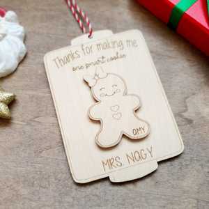 Occasions: Smart Cookie Teacher Gift Ornament