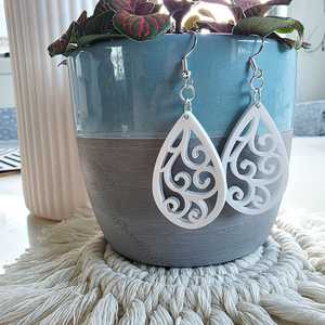 Earrings: Koru Swirl Earrings
