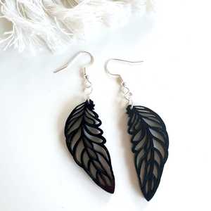 Earrings: Boho Feather Earrings