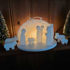 Christmas Nativity Scene Decor Set