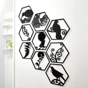 Wall Art Sets: Hexagon Kiwiana Tile Set
