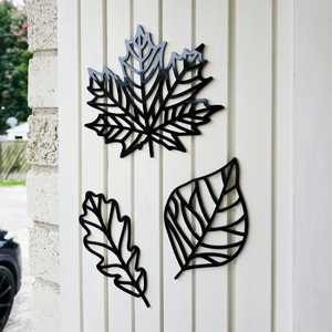 Autumn Leaves Wall Art Set